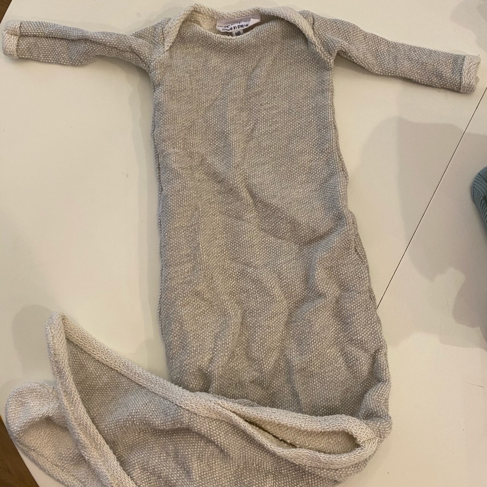 Candy Kirby Designs Knotted Gown Newborn